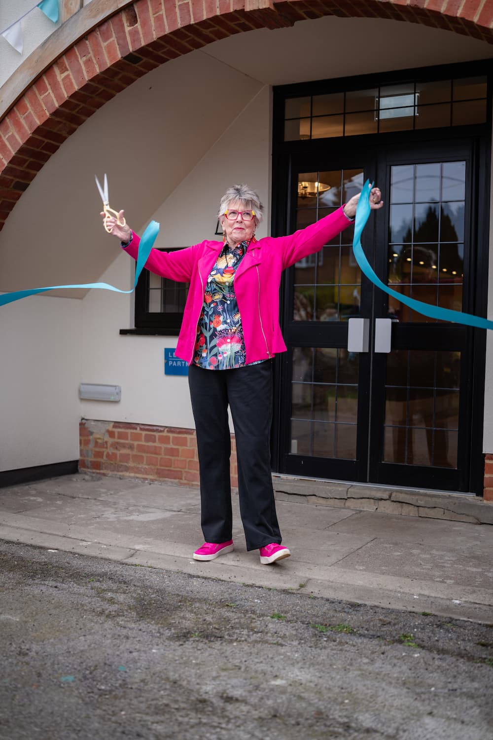 Dame Prue Leith Opens New Teaching Kitchen